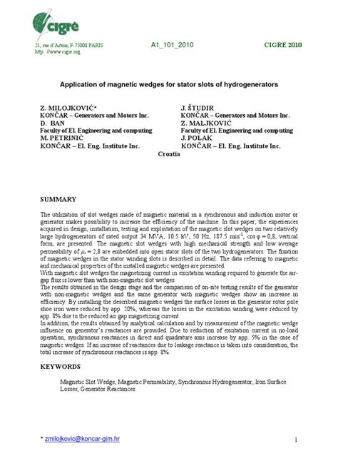 [PDF] Application of magnetic wedges for stator slots of.
